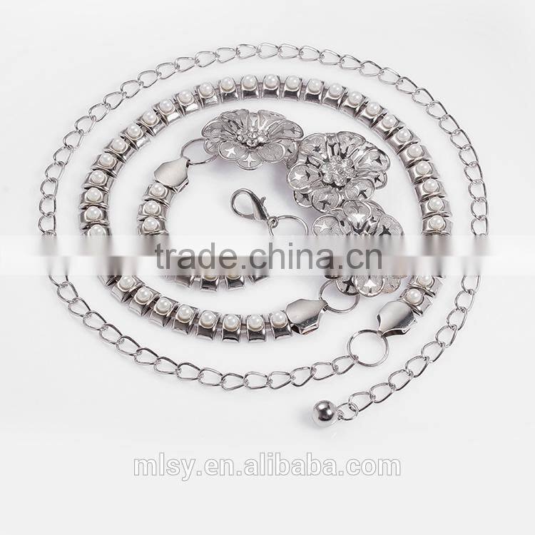 Fancy ladies diamond waist chain Brightness F1-80106