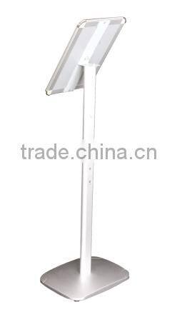 Aluminum A4 advertising floor stand menu stand metal pole base