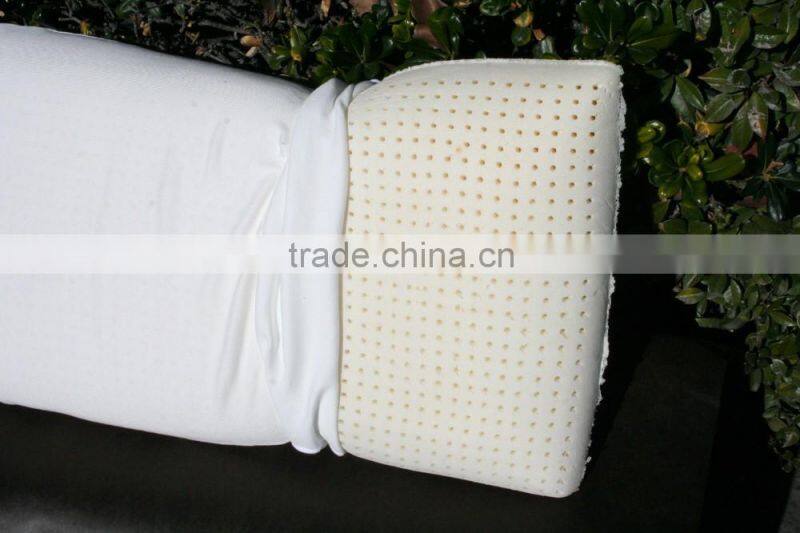 Natural Talalay Latex Pillow With Organic Cotton Cover
