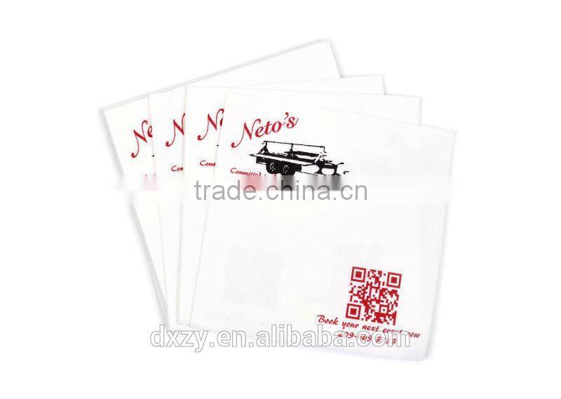 bag style high quality printed napkins