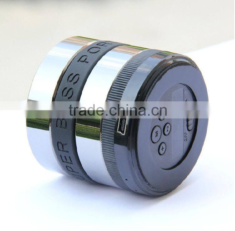 Mini Ultra Portable Waterproof Bluetooth Wireless Stereo Speakers with Suction Cup for Showers Bathroom