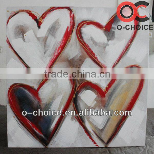 Newest design handpainted abstract wall oil painting designs