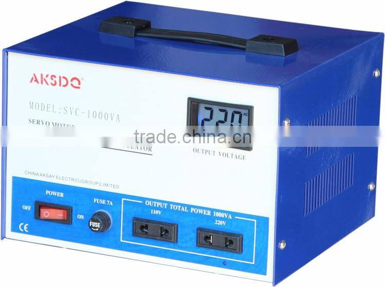 2016 New Type LCD Digital Single Phase Smart Motorcycle Automatic Voltage Stabiilzer Regulator Jingkesai