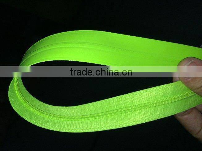 Green Water Repellent Zipper