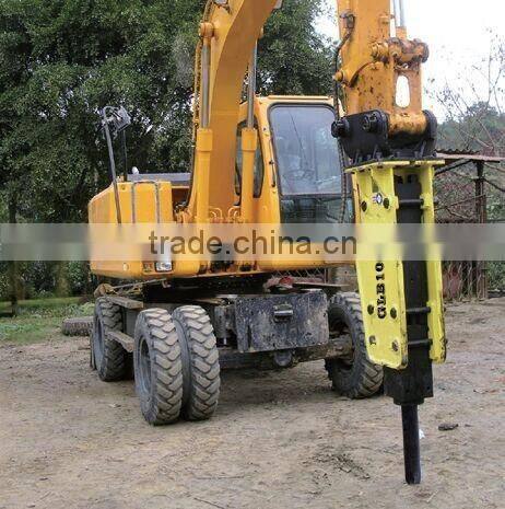 6-8T small excavator top type hydraulic breaker/hammer rock breaker with high quality