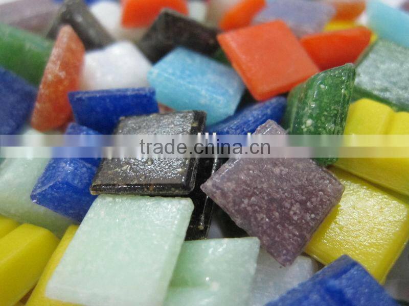 Grey Smalto glass mosaic hobby craft kit tile handmade material