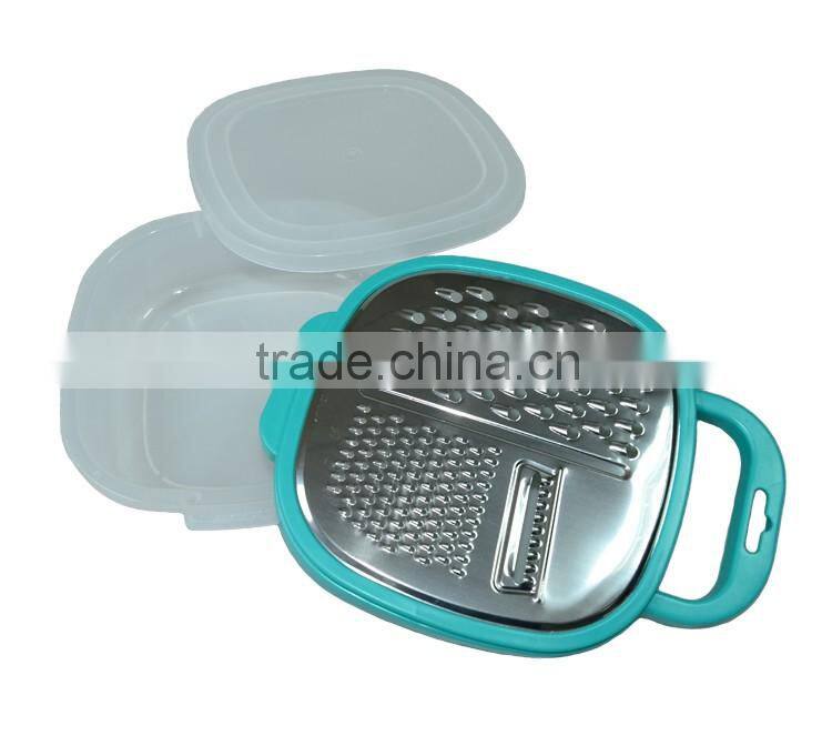 Multifunction With Box and Lid Stainless Steel Grater