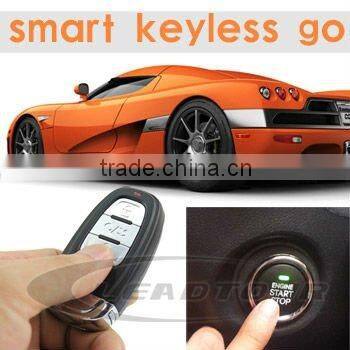 Vehicle car alarm smart start Keyless go engine push start button window closer remote engine start for Chevrolet Cruze