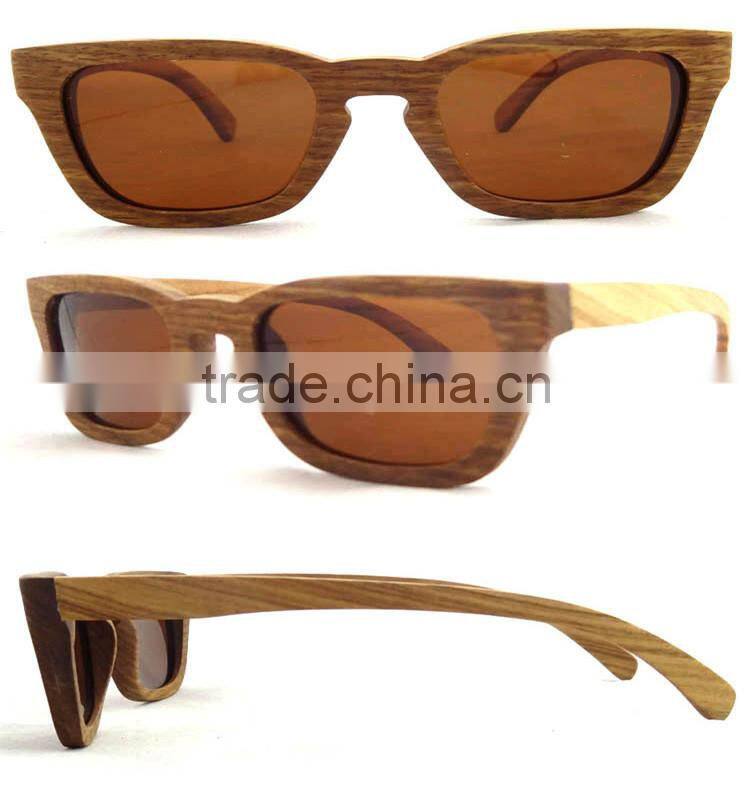 Sunglass High Quality, Bamboo Wood Small Frame Eyewear