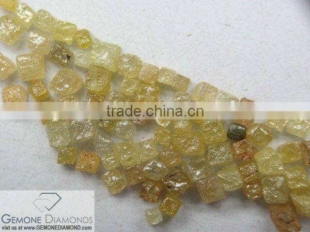 Excellent Quality Natural Loose Mixed Color Drilled Diamond Beads for Necklace