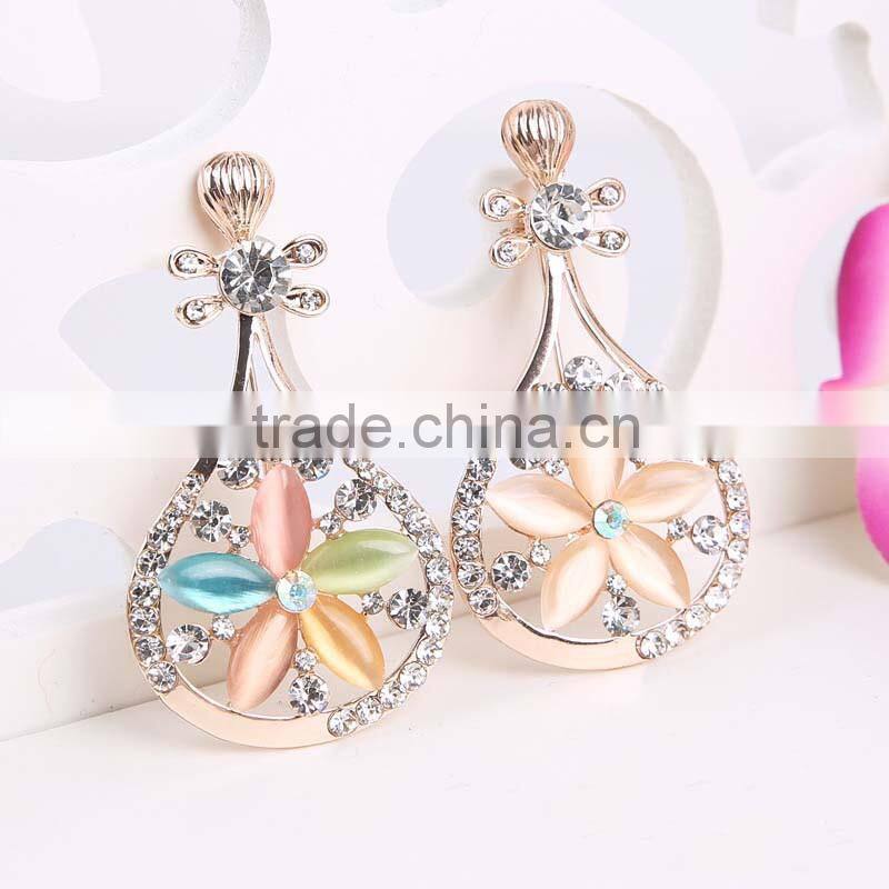 2016 new trendy Animal Brooch Crystal rhinestone cute monkey brooch