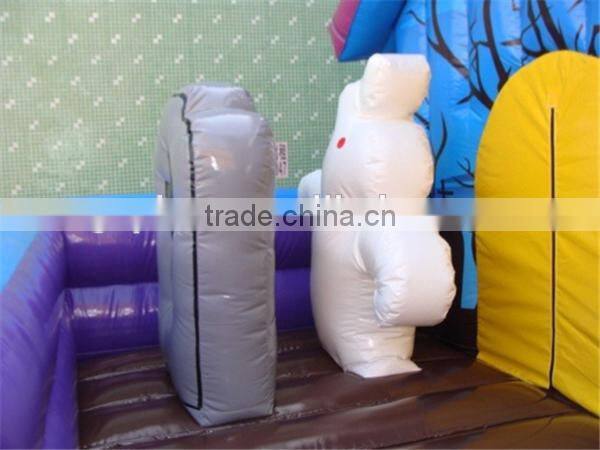 2015 new design Halloween playground inflatable fun city for outdoor decoration
