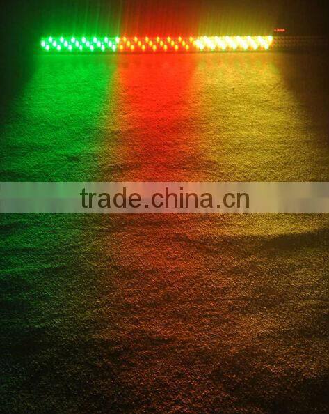 RGB 252*10mm wash DMX pixel LED bar light