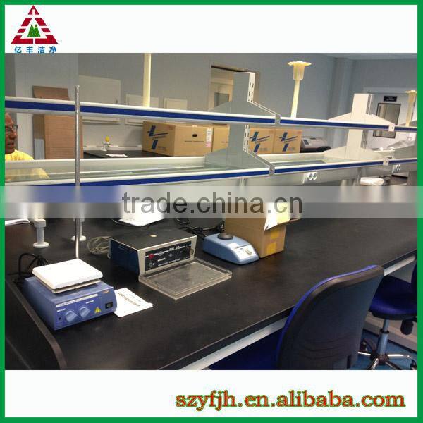 School Science Lab Furniture With Reagent Shelves