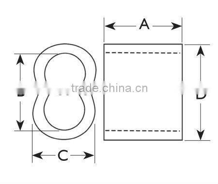 JIS standard aluminum sleeve for cable