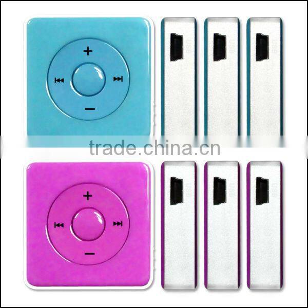 Hot Selling and classical card reader mini cube mp3 music player