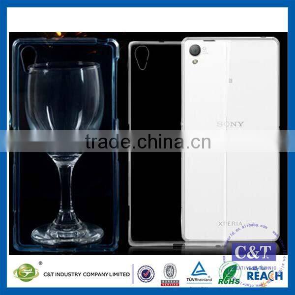 C&T Transparent Flexible Soft TPU Gel Rubber Skin Slim Back Case Cover for Sony Xperia Z5