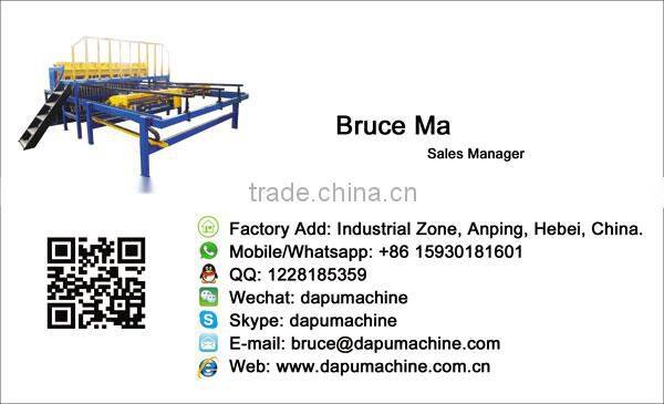 2016 Advanced welded mesh fence machine