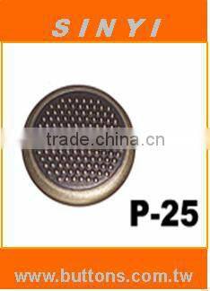 Press Snap Fastener Cap Embossed P-25