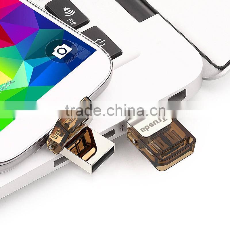 2016 Shenzhen Hot new!! Custom logo 2th usb flash drive otg usb flash drive for phone
