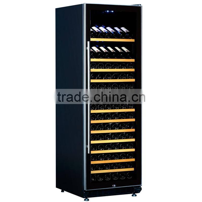 GW-168T-D side by side double door thermostat wine refrigerator wine cooler wine storage cooler