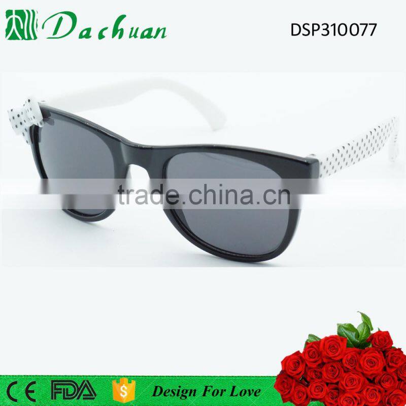 2016 new design high quality girl sunglasses polarizing kids sunglass
