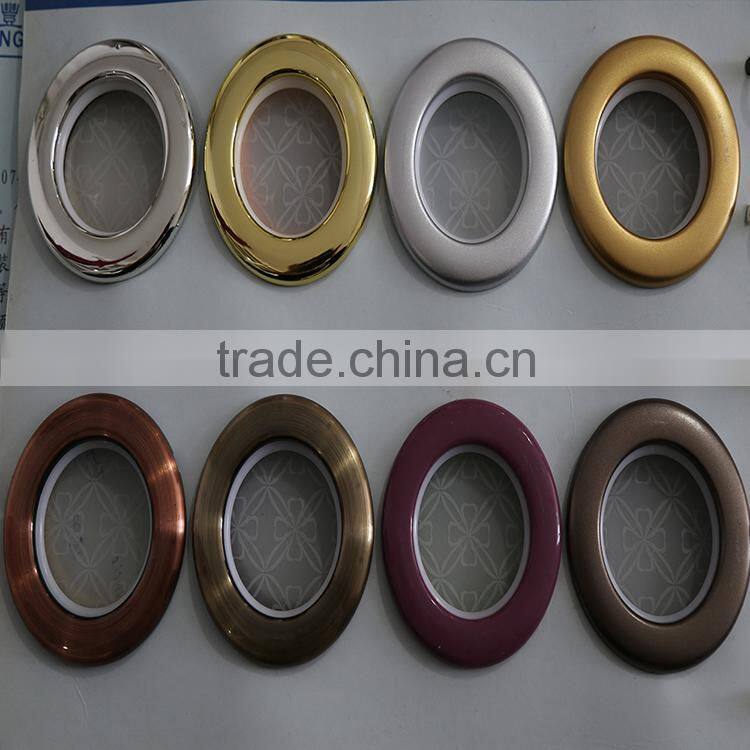 Wholesale curtain accessories plastic material curtain eyelet ring