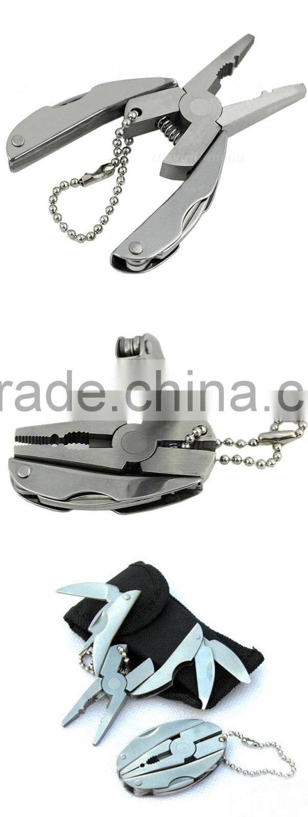 Mini Fishing turtle folding plier /Stainless Steel Keychain Pliers