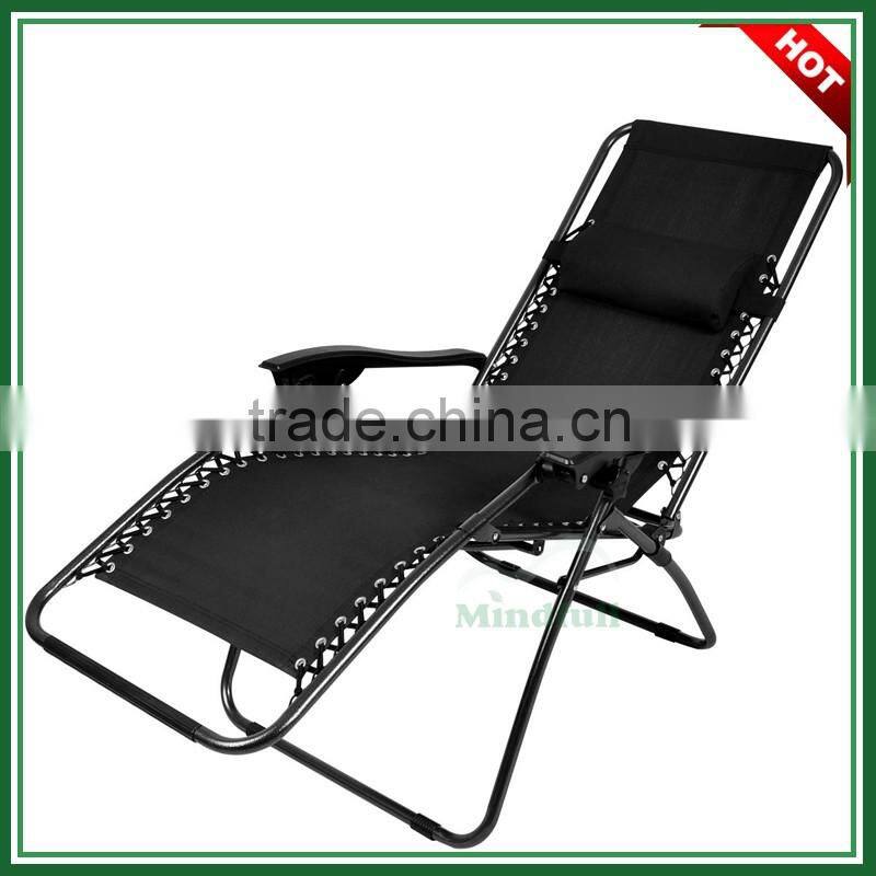 Wholesale Cheap Black Folding Recliner Zero Gravity Chair