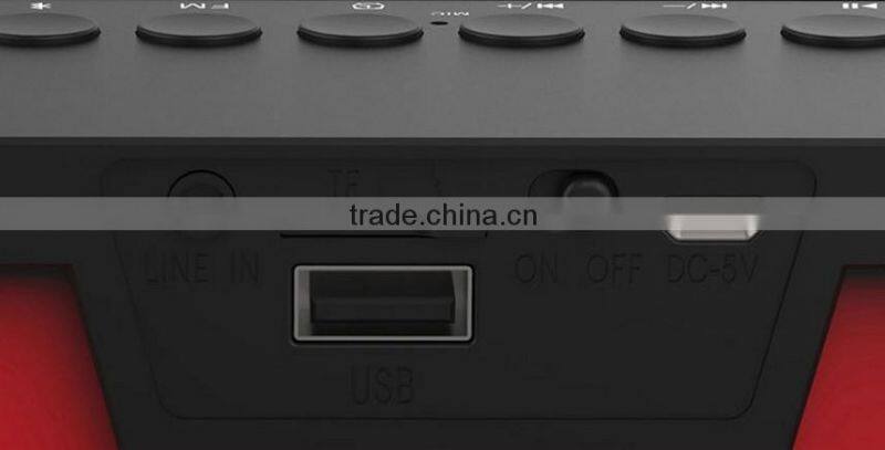 Fancy design fashion wireless speaker bluetooth version 4.0 with FM radio