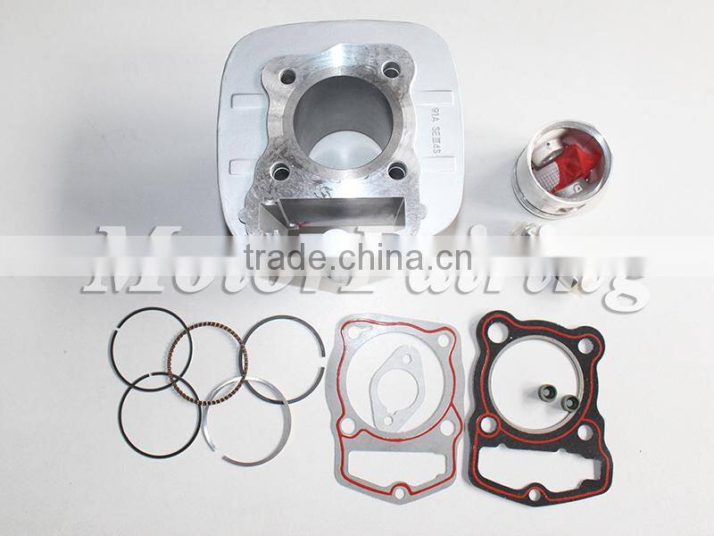 Aluminum Alloy Motorcycle Cylinder Kits with Gasket set for FXD 125 56.5mm motorcycle part