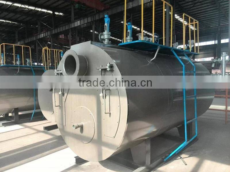 WNS Series 3 Pass and Horizontal Type Industrial Gas Boiler for Sale