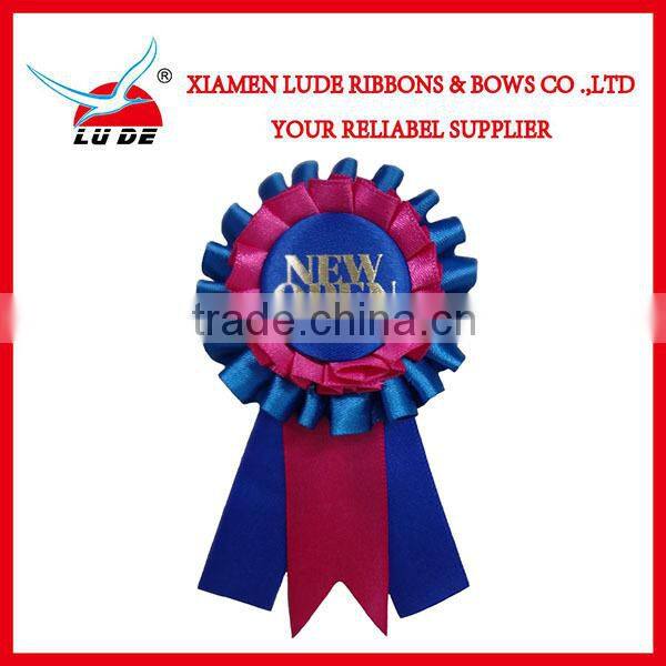 customized award ribbon rosette for graduation