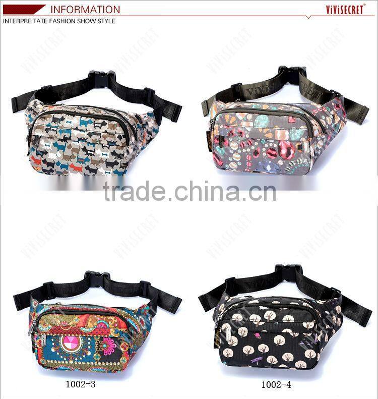 wholesale factory running belt trend fancy fanny pack cartoon fanny pack