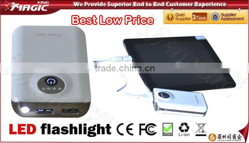 Hot colorful led long march power bank for tablet laptop