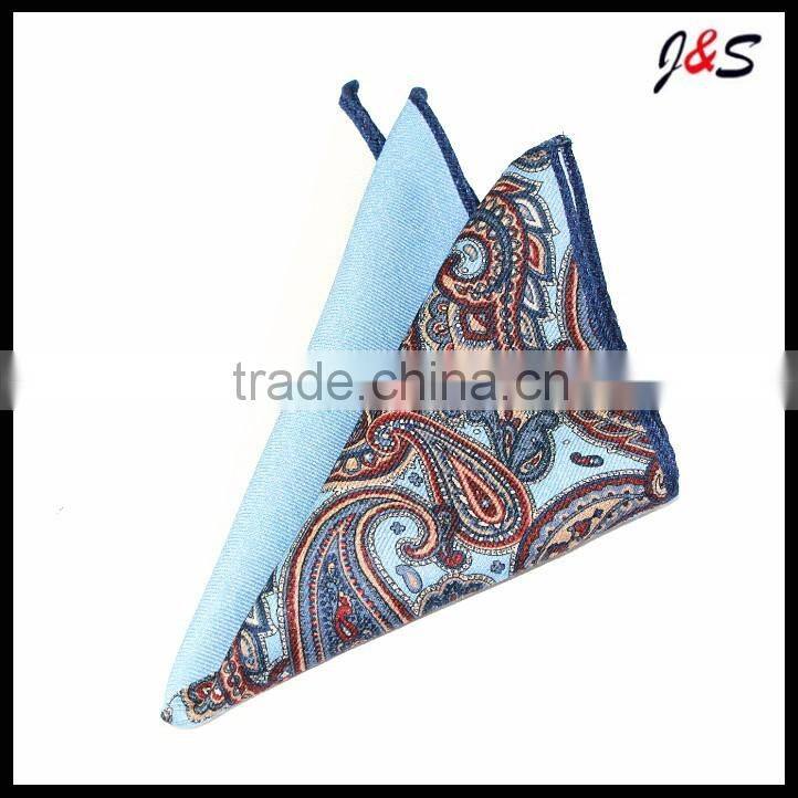 New fashion collection pocket square wool, woll pocket square for men