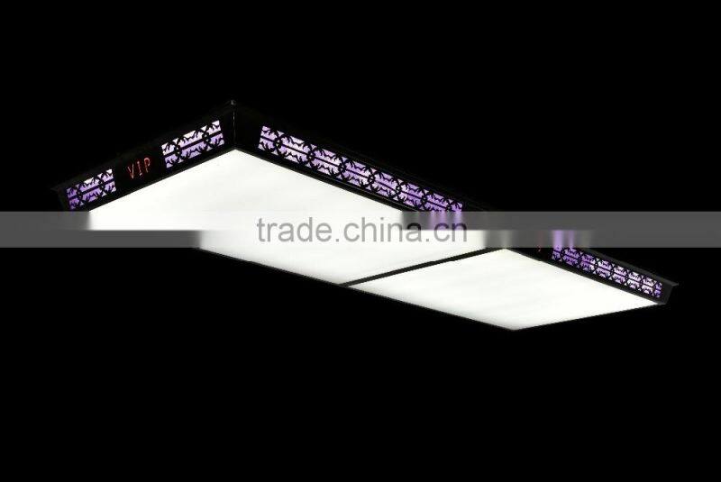 Wholesale High quality Aluminium frame, 96w led lighting laminate billiard light/ Factory promotion