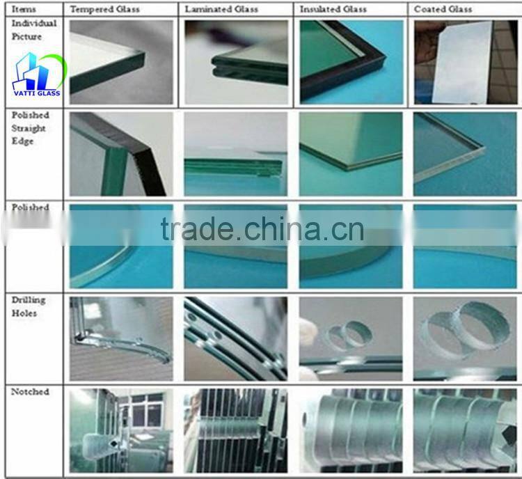 10mm thick decorative glass partitions etching frosted glass desk partition acid etched glass office partitions