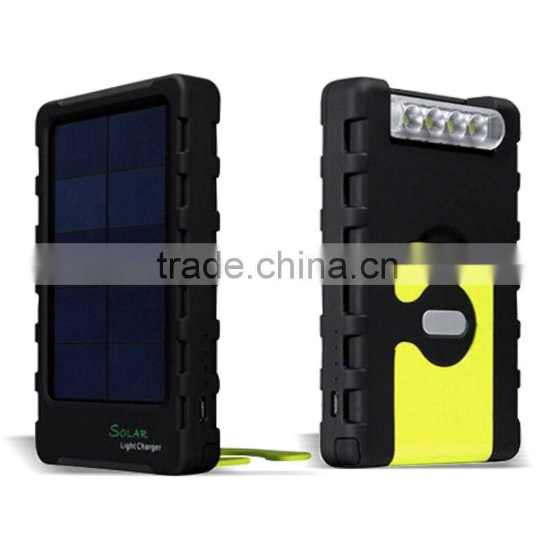 portable mobile solar power bank 3000 for