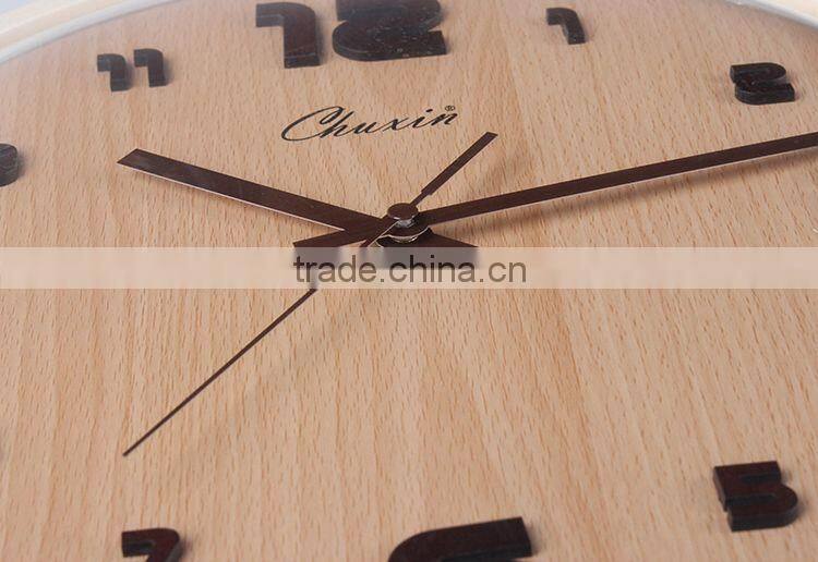 W1201 large iron outdoor wall clock made in China