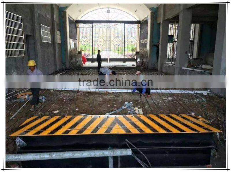 Hydraulic electronic heavy duty road barriercade parking blocker