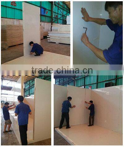 polyurethane walk in chiller cold room for chocolate