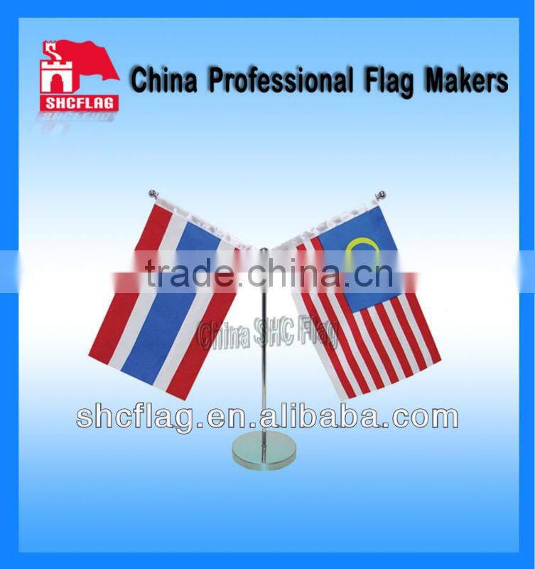 Promotion Advertising Desk Or Table Flag