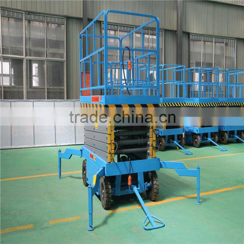 New product best quality mobile scissor lift trucks for sale