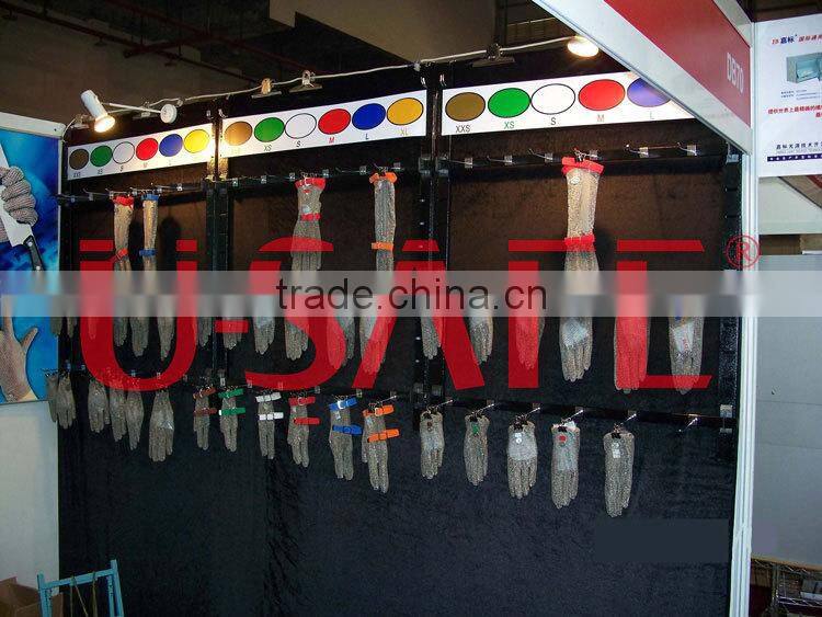 cut resistant gloves/butcher gloves/ ring mesh gloves