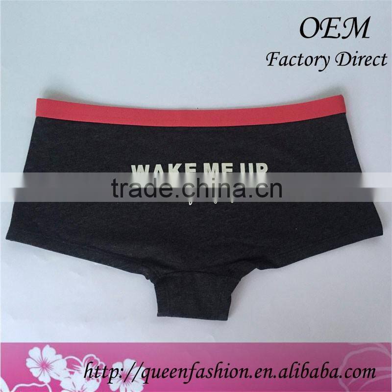Black knicker wholesale women underwear with fast delivery