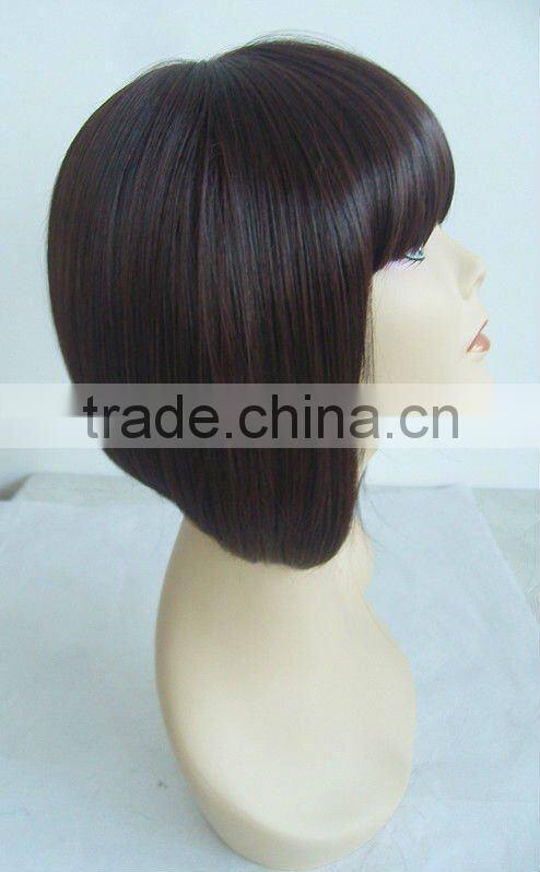 Overseas kinky straight lace wigs