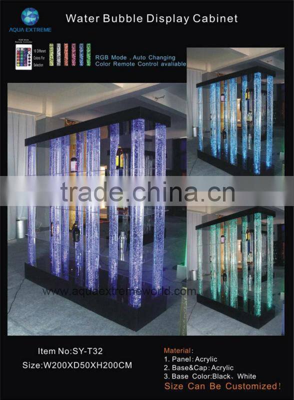 Luxury Water bubble cabinet.
