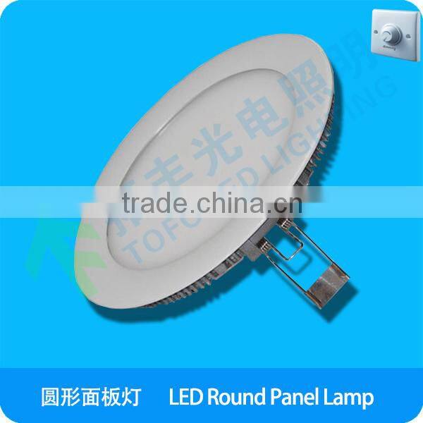 3years warranty Dimmable round led panel