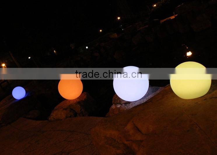 360 degree waterproof led beach ball garden decoration led lamp luminous ball